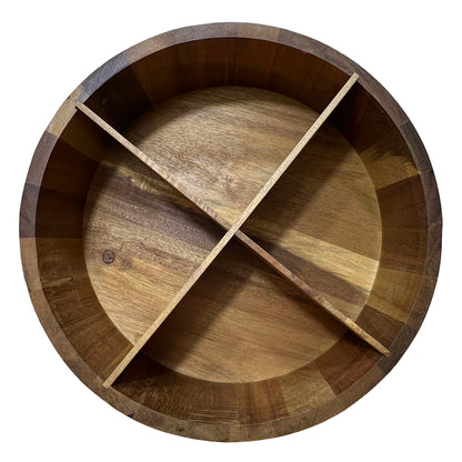 Acacia-Wood-Sectioned-Lazy-Susan-Turntable.-Shop-eBargainsAndDeals.com.-View-from-top.