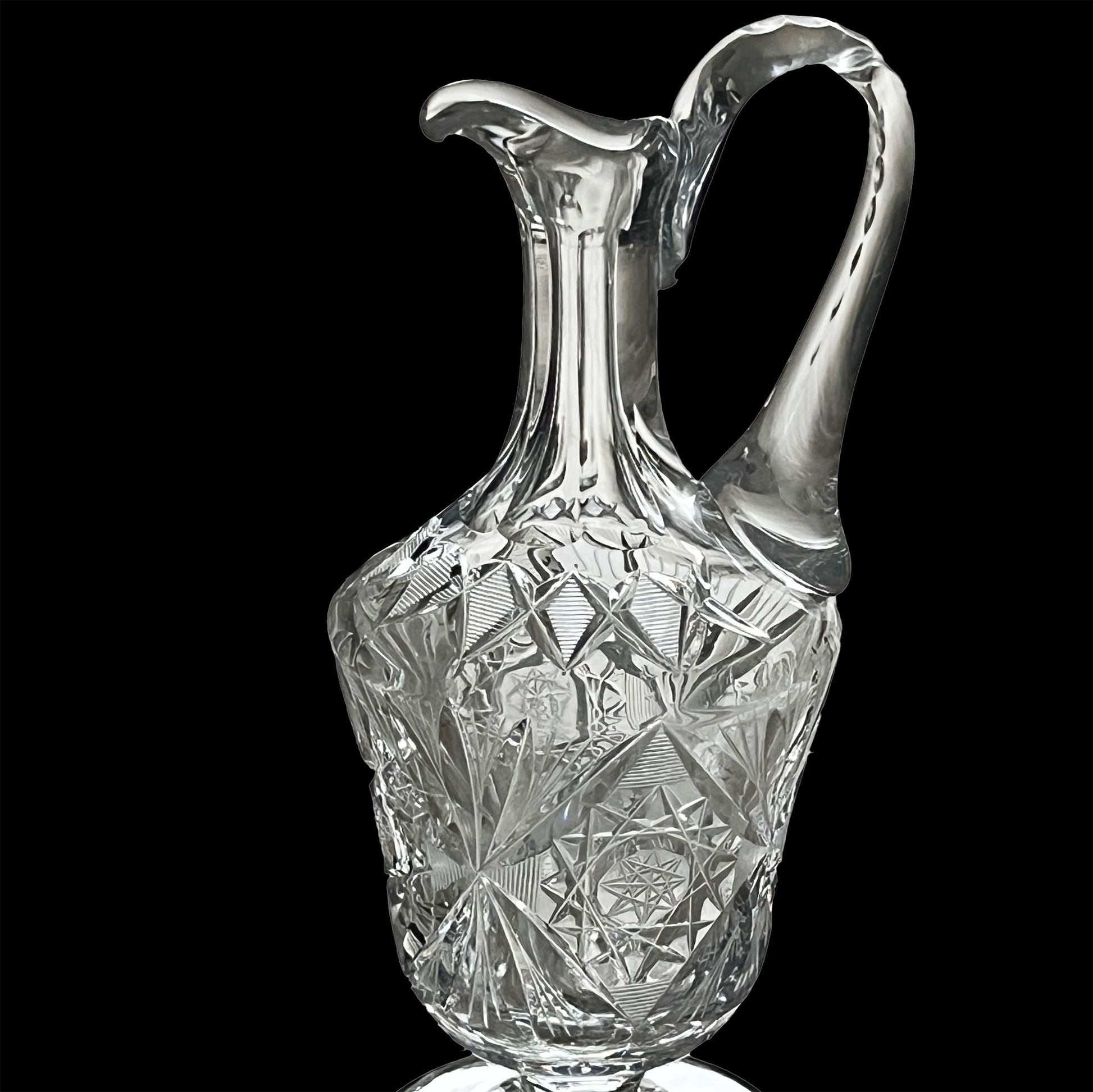 American-Brilliant-Lead-Crystal-Tall-Side-view.-Pitcher.-Shop-eBargainsAndDeals.com