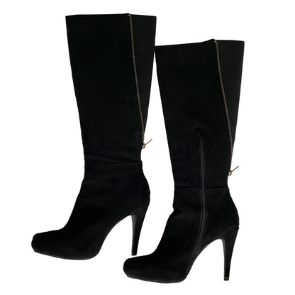 Black-Suede-High-Heel-Fashion-Boots.-Shop-eBargainsAndDeals.com