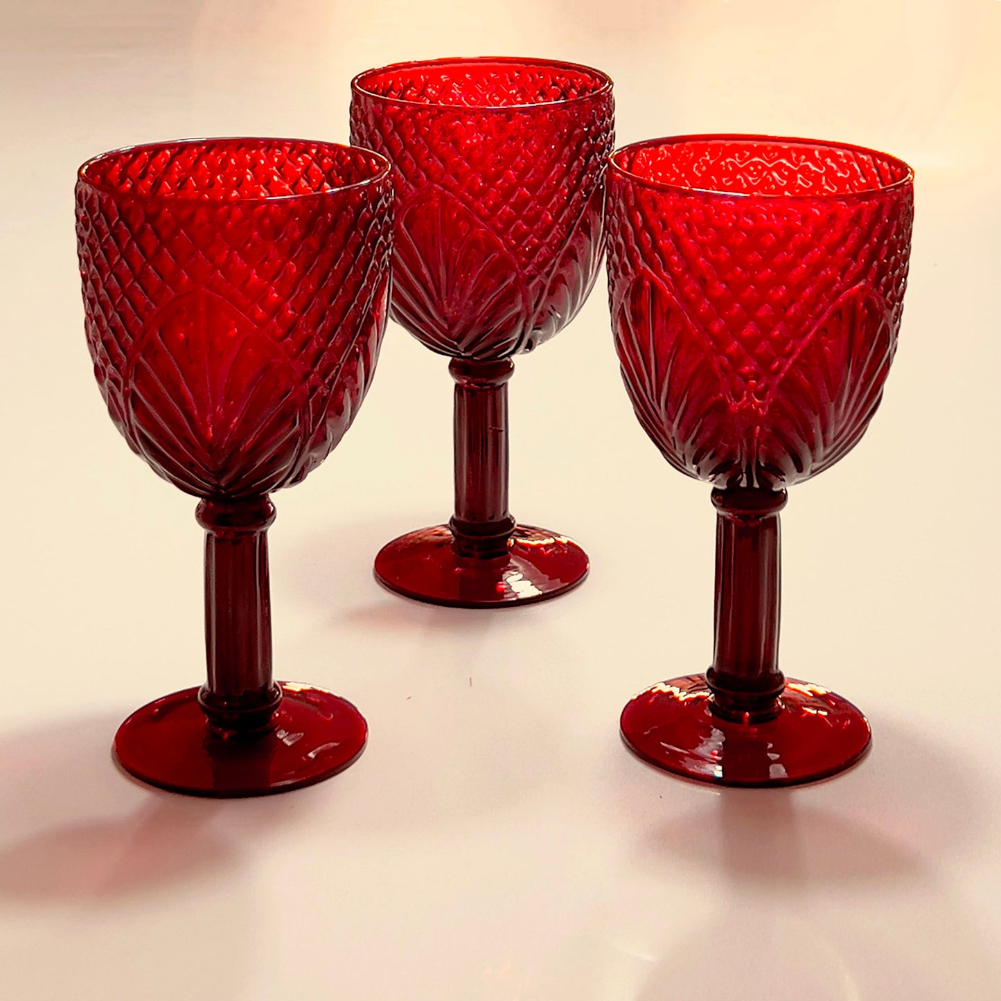 Cherry-Red-Glass-Goblets.2-Shop-eBargainsAndDeals.com