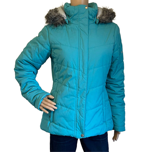 Columbia-Women_s-Teal-Blue-Parka-Jacket.-Shop-eBargainsAndDeals.com