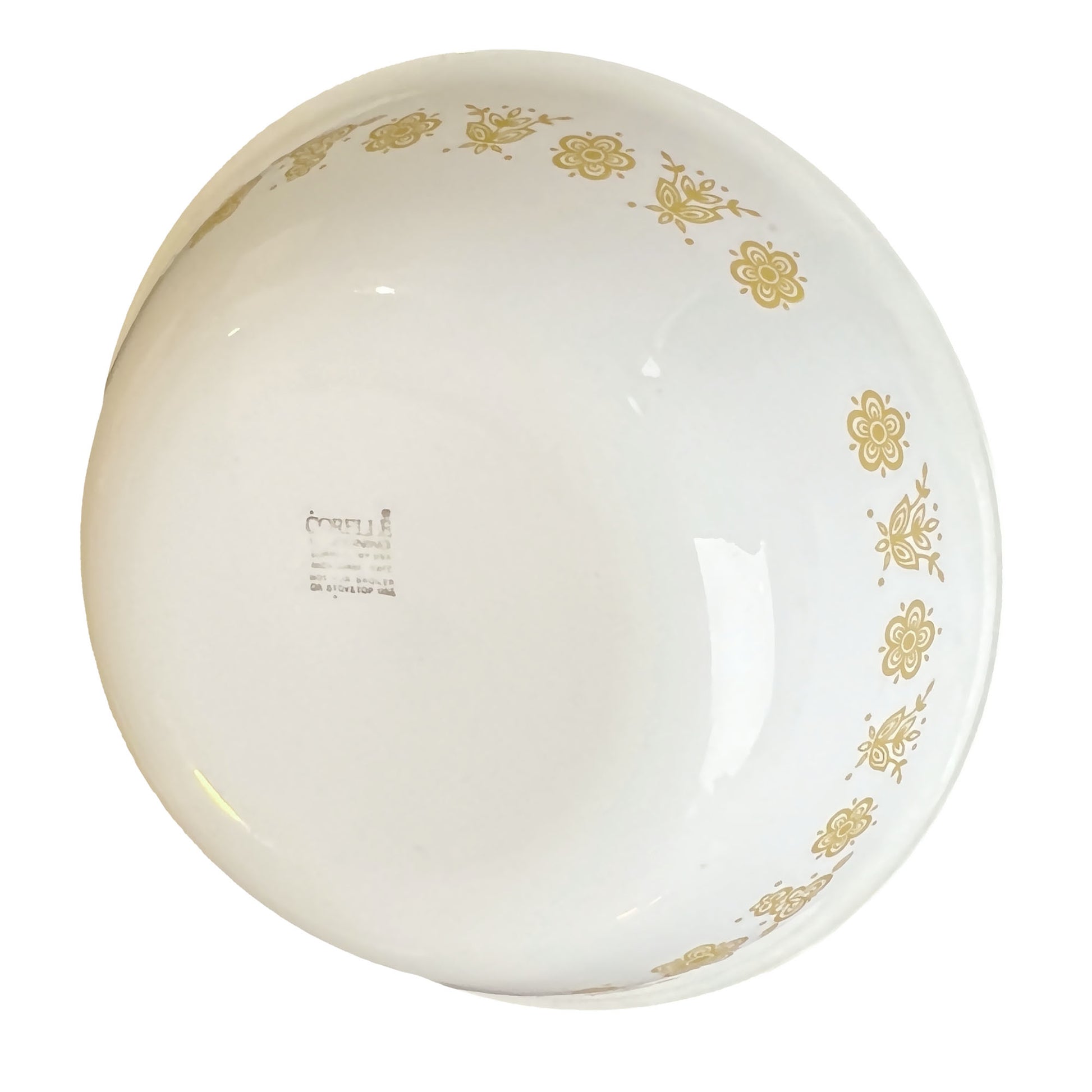 Corelle-Butterfly-Gold-8.5-in-Serving-Bowl-by-Corning.-Bottom-angle-view.-Shop-eBargainsAndDeals.com