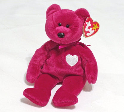 1998 Ty Valentina The Bear Original Beanie Baby
