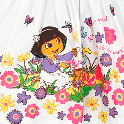 Close-up-view-of-Dora-Explorer-Sundress.-Shop-eBargainsAndDeals.com