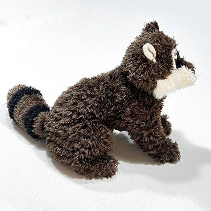 Douglas-The-Cuddle-Toy-Dark-Brown-Raccoon-Plush-Toy.-Side-view-2.-Shop-eBargainsAndDeals.com