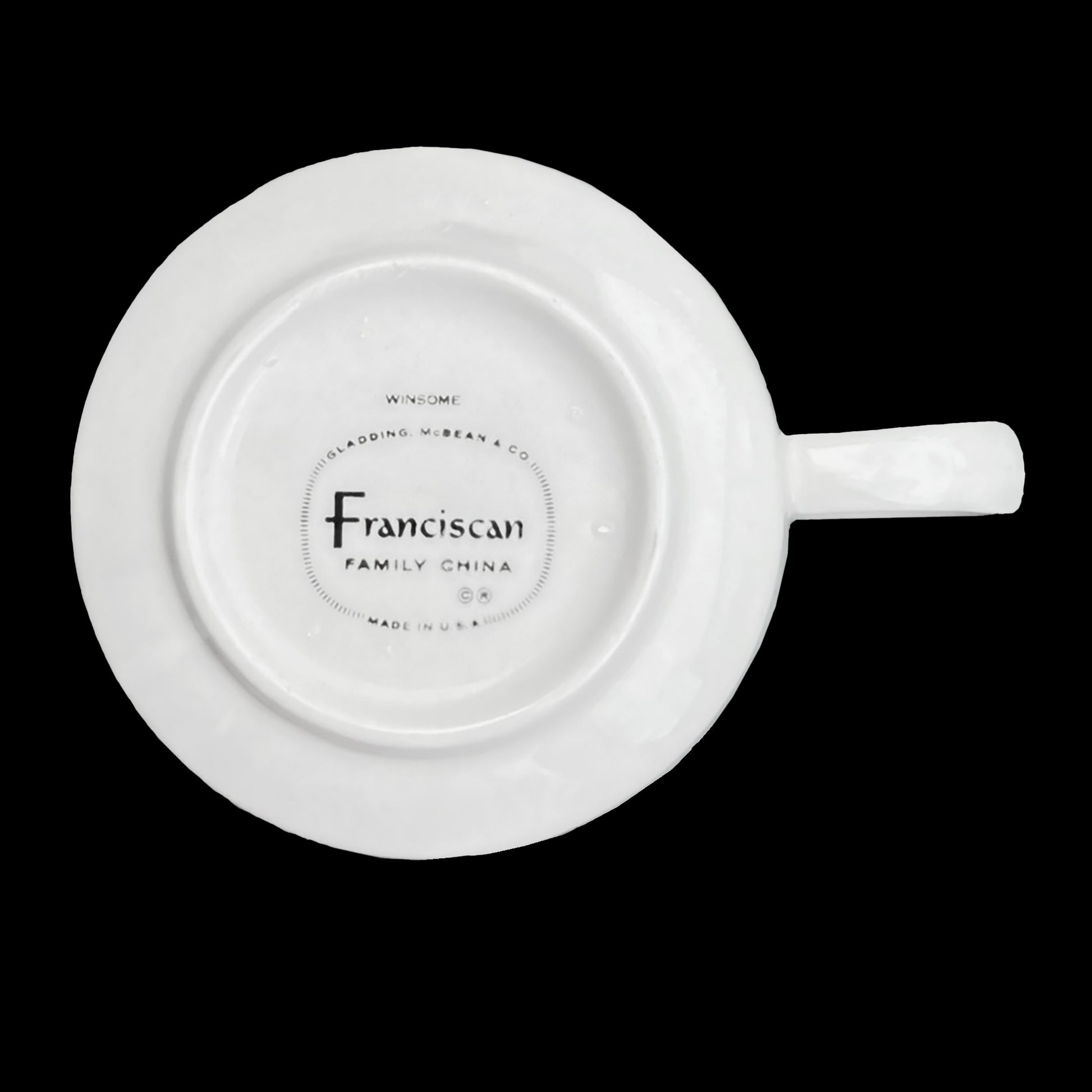 Franciscan-Winsome-Floral-Cup-Bottom. Shop-eBargainsAndDeals.com.