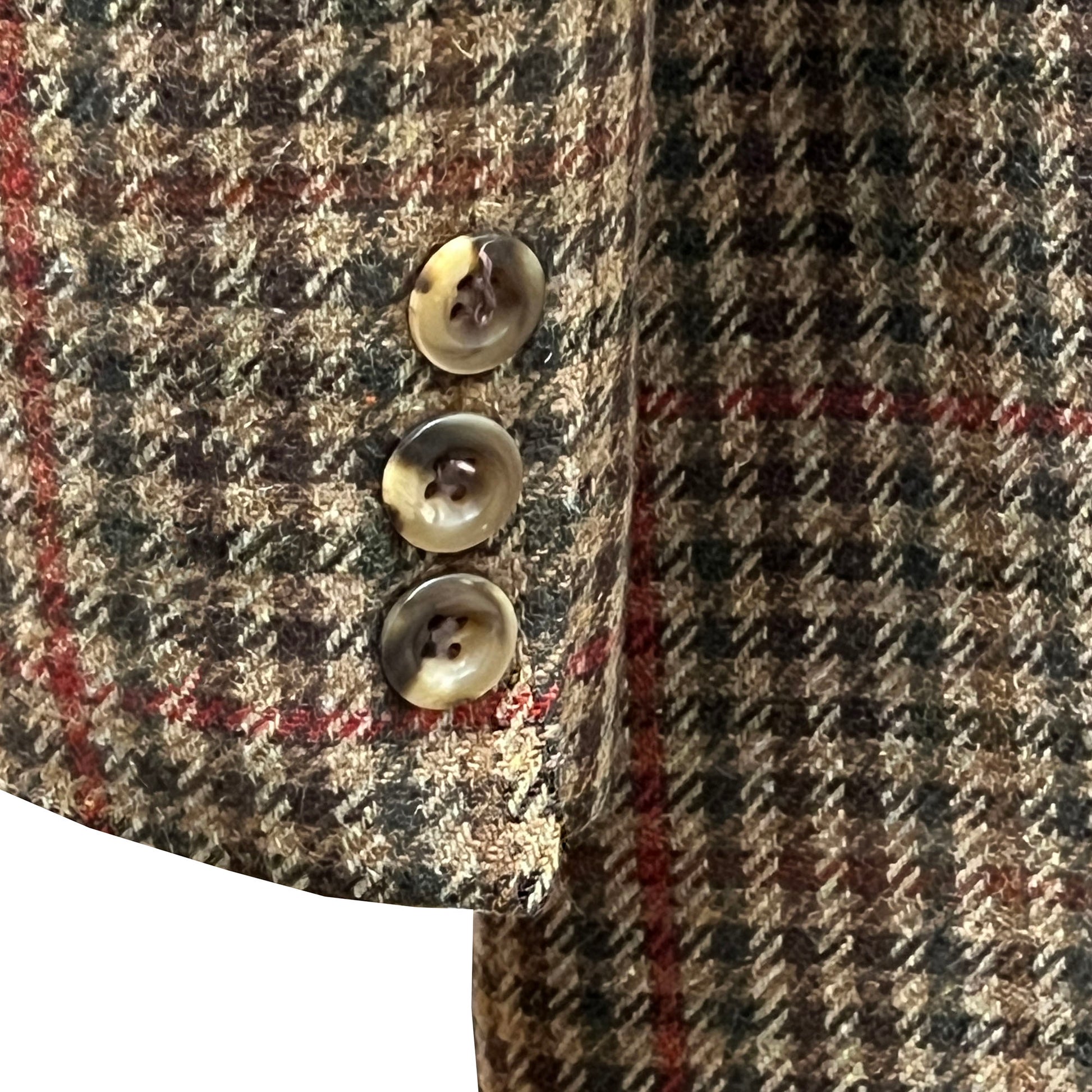 Sleeve Cuff showing 3-buttons