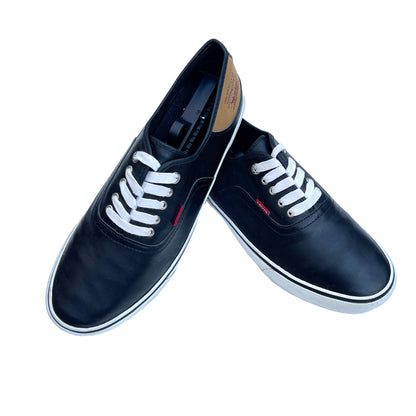 Levi_sBlack-Leather-Sneakers-Shoes-for-Men_-Size-13.-Shop-eBargainsAndDeals.com