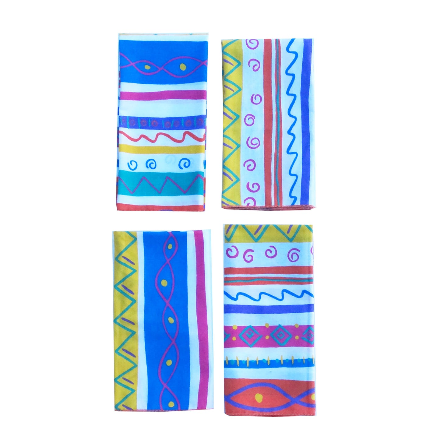 Multicolor-pastel-cloth-dinner-napkins. Shop-eBargainsAndDeals.com