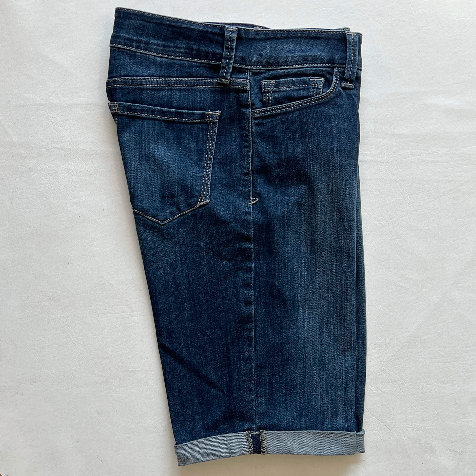 NYDJ-Briella-11-Inch-Blue-Denim-Size-0.-Shorts.-Shop-eBargainsAndDeals.com
