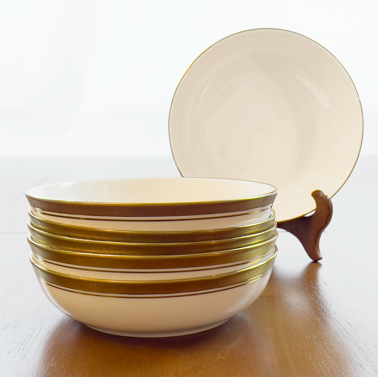 Pickard-Palace-Gold-Porcelain-China-Soup-Coupe-Bowls.-Shop-eBargainsAndDeals.com