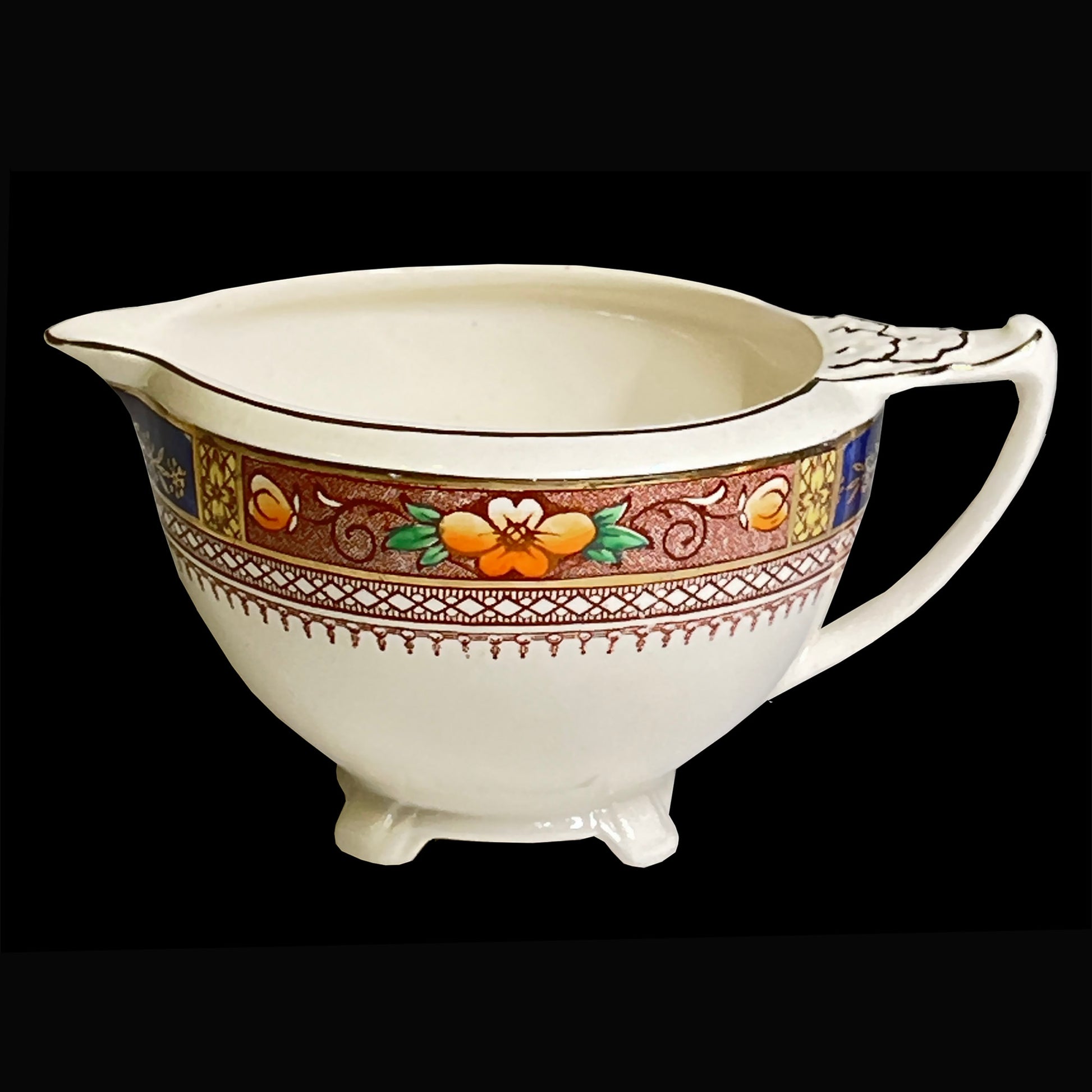 Queen-Mary-SOL-China-Creamer-by-J-and-G-Meakin_-391413.-Side-view.-Shop-eBargainsAndDeals.com