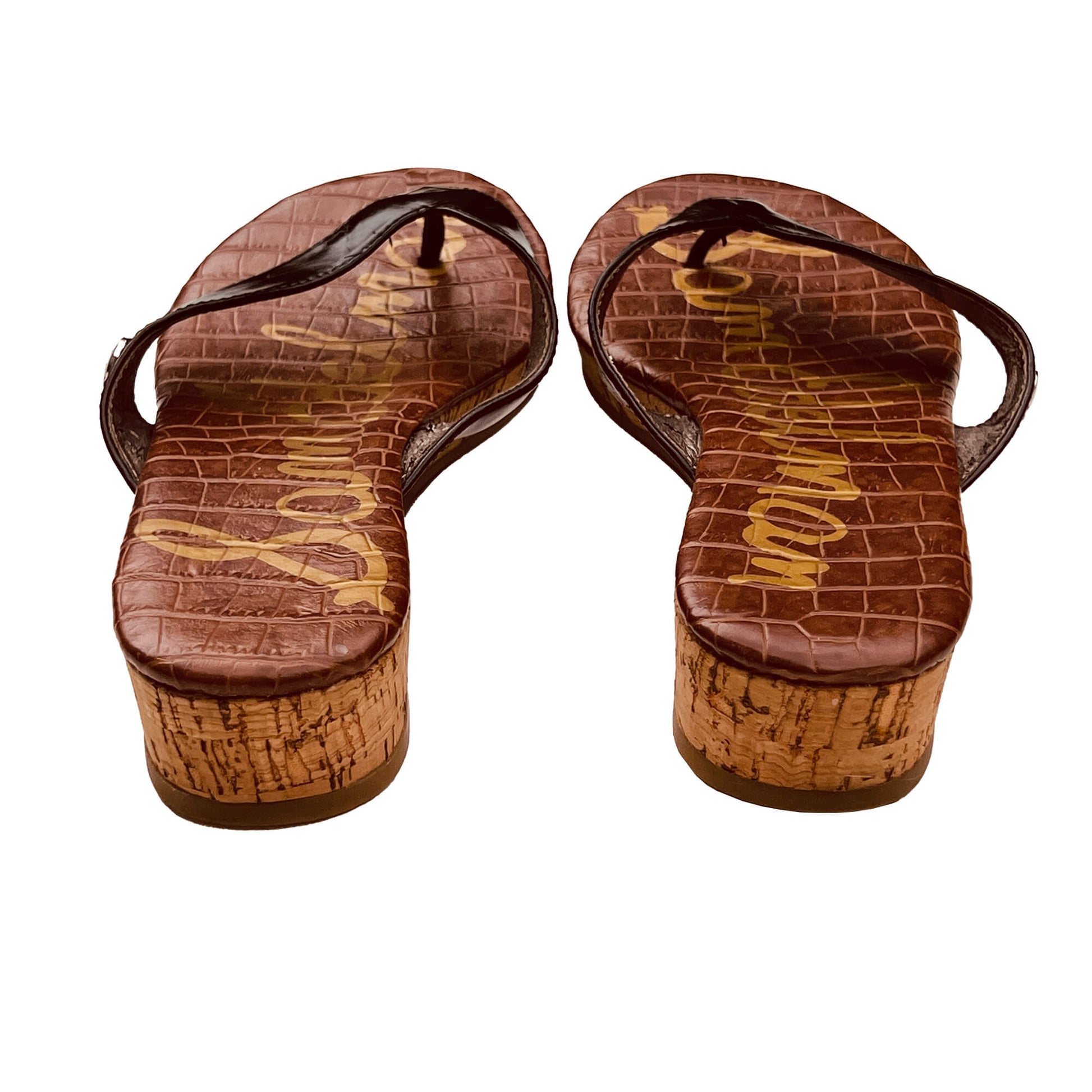 Sam-Edelman-Black-Wedge-Sandals.-Sz-7.-Shop-eBargainsAndDeals.com