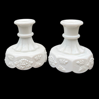 Westmoreland-White-Milk-Glass-Candle-Sticks.-Shop-eBargainsAndDeals.com.