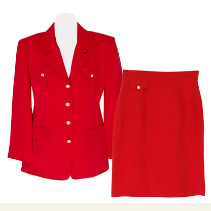 Allison-Taylor-Red-Silk-Women's-Business-Suit.-Shop-eBargainsAndDeals.com