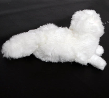 Bear-Toys-White-Angora-Stuffed-Cat-Back-View.