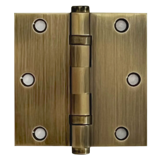 Emtek-Solid-Brass-Sqare-Hinges,-964137,-Antique-Brass-Finish,-3-pair.-Shop-eBargainsAndDeals.com
