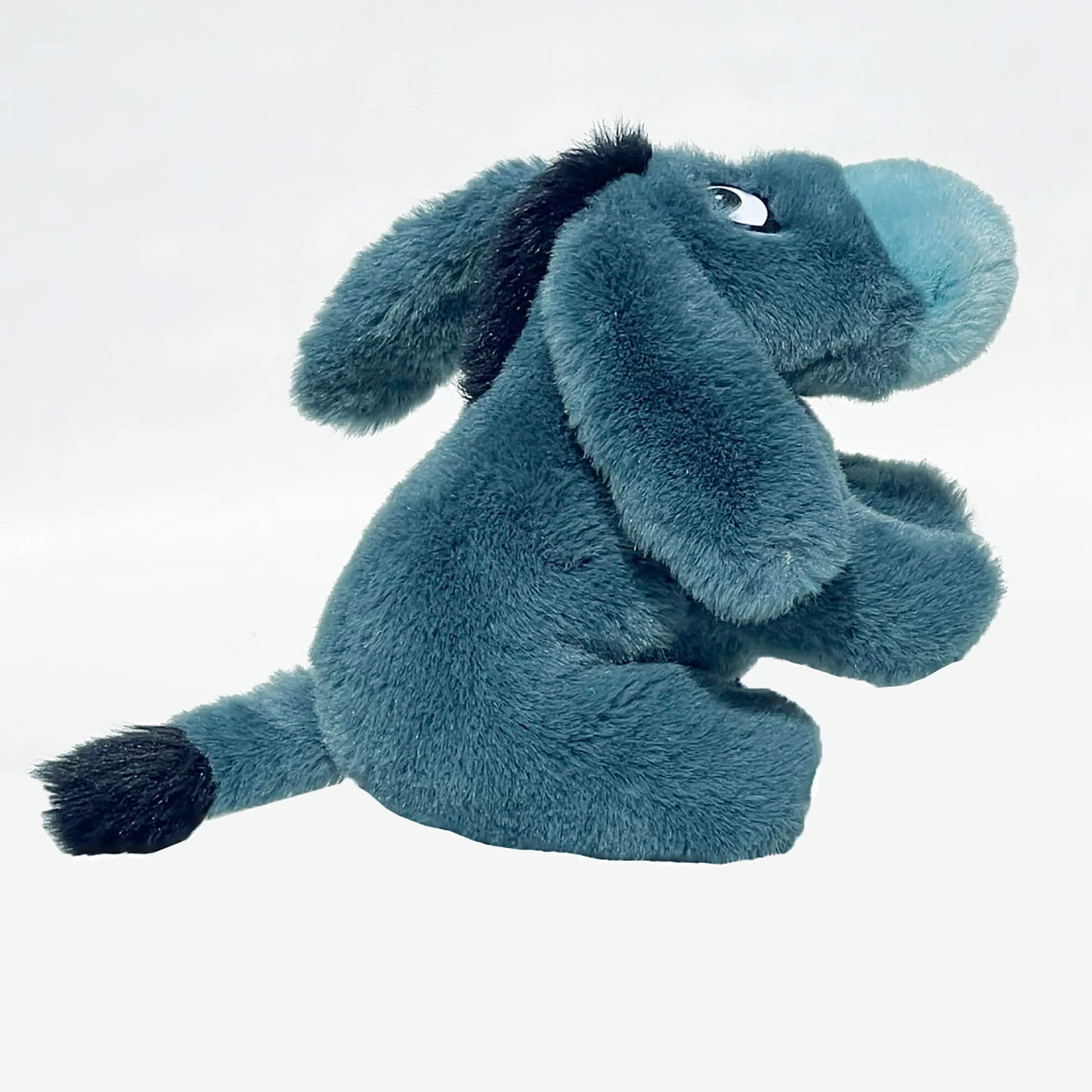 GUND-Plush-Teal-Eeyore-Stuffed-Animal-Toy, sitting up