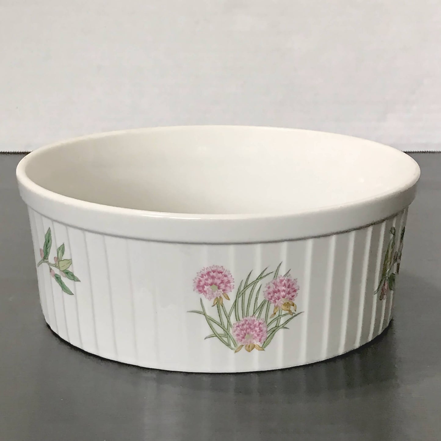 Herbs-and-Spices-9-in.-Round-Porcelain-Souffle/casserole-Dish.-Shop-eBargainsAndDeal.com.