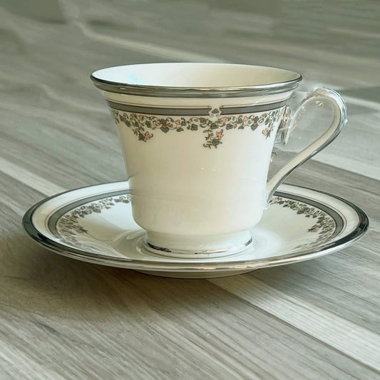 Lenox-Lace-Point-China-Cup-and-saucer-set.-2.-Shop-eBargainsAndDeals.com.