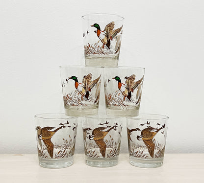 Libbey-Wild-Bird-Duck-Geese-Pheasand-Rocks-Bar-Glasses.-Shop-eBargainsAndDeals.com