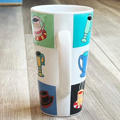 Tall-Ceramic-Coffee-Mug_-Coffee-Cup-Pattern.-Handle-view.-Shop-eBargainsAndDeals.com