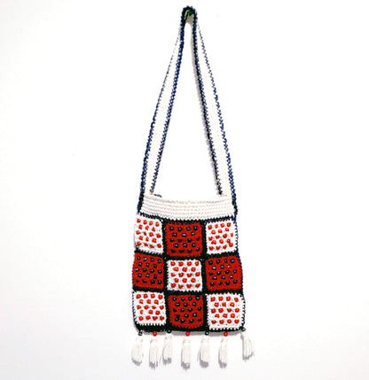 Walborg-Red-White-Blue-Beaded-Shoulder-Bag, shop-ebargainsanddeals.com